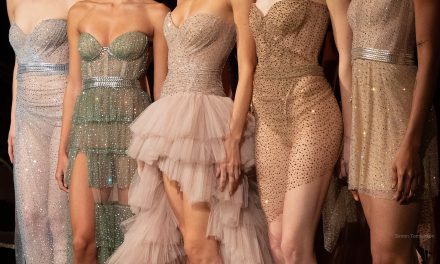 Backstage at Fashion Week