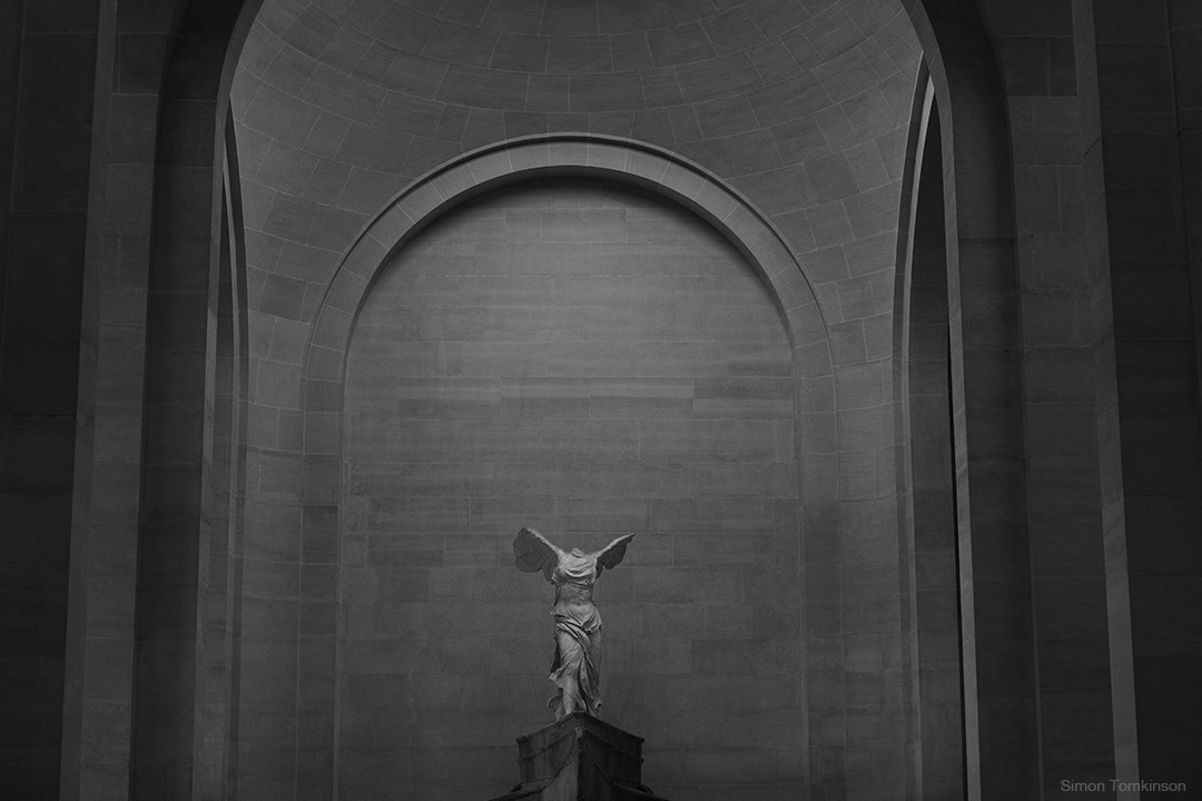 Winged Victory of Samothrace. Louvre, Paris. Winged Victory of Samothrace. Louvre, Paris. Photographer Simon Tomkinson.
