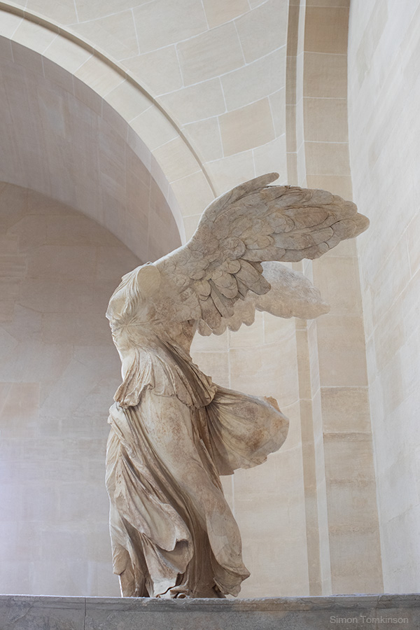 Winged Victory of Samothrace. Louvre, Paris. Winged Victory of Samothrace. Louvre, Paris. Photographer Simon Tomkinson.