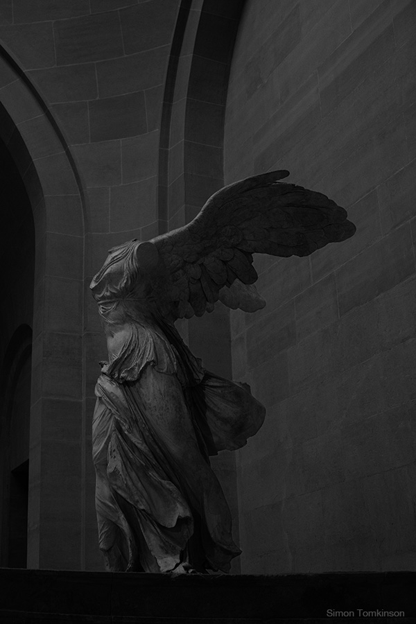 Winged Victory of Samothrace. Louvre, Paris. Winged Victory of Samothrace. Louvre, Paris. Influences - sculpture. Photographer Simon Tomkinson.
